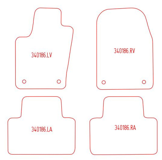 Automatten Jeep Grand Cherokee (2011-2022)