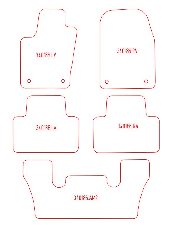 Automatten Jeep Grand Cherokee (2011-2022)