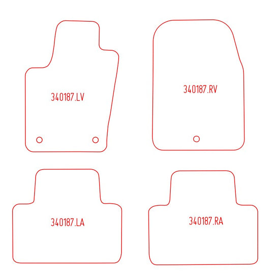 Automatten Jeep Grand Cherokee (2011-2022)