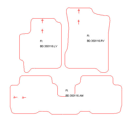 Automatten Kia Carens (2002-2006)