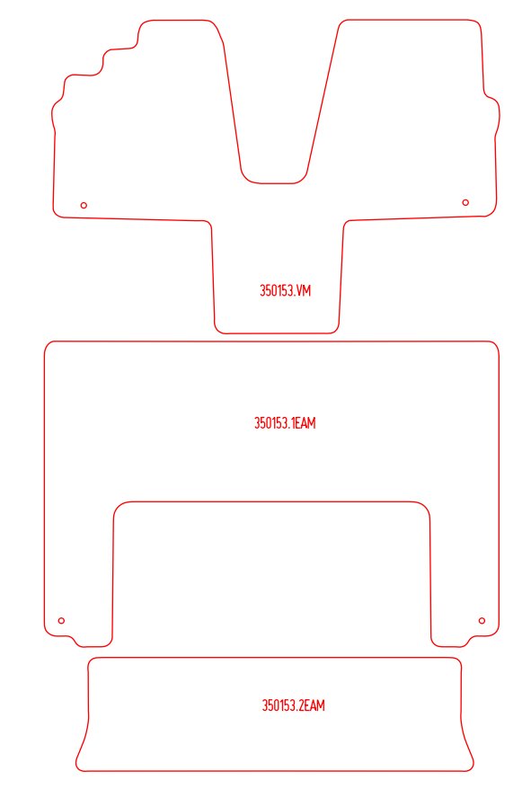 Automatten Kia Carnival (2002-2006)