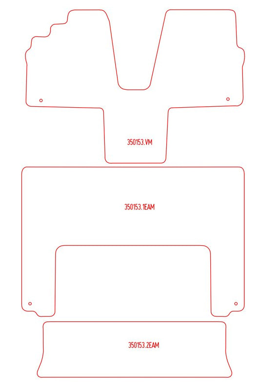 Automatten Kia Carnival (2002-2006)