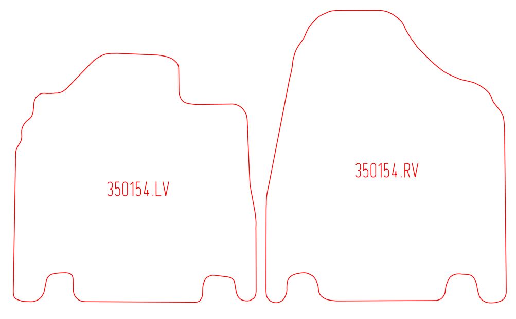 Automatten Kia Carnival (2006-2012)
