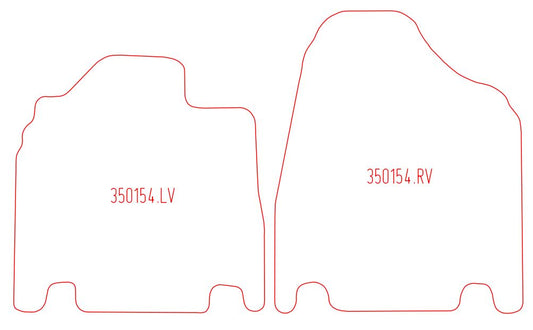 Automatten Kia Carnival (2006-2012)