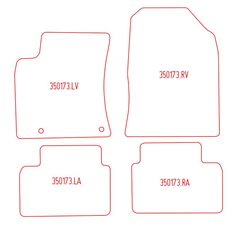Automatten Kia XCeed (2019-Heden)