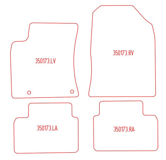 Automatten Kia XCeed (2019-Heden)