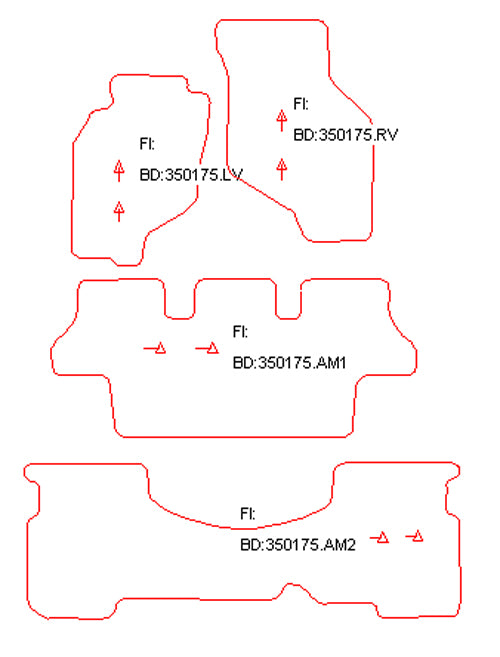 Automatten Kia Joice (1999-2003)