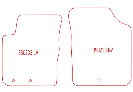 Automatten Kia Picanto (2004-2011)