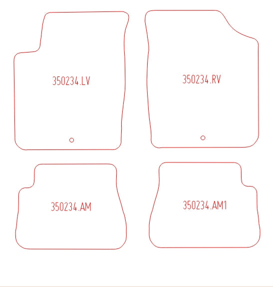 Automatten Kia Picanto (2004-2011)