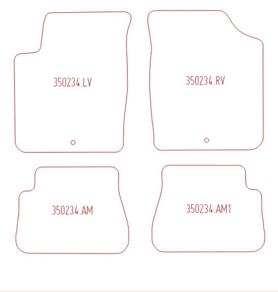 Automatten Kia Picanto (2004-2011)