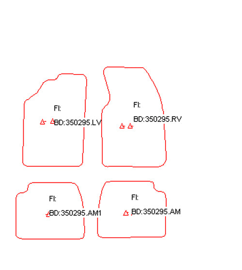 Automatten Kia Pride hatchback / Pride Wagon stationwagon (1999-2000)