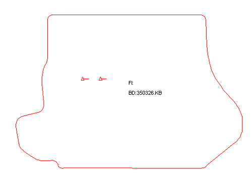 Kofferbakmat Kia Sephia hatchback / Sephia sedan (1994-1998)