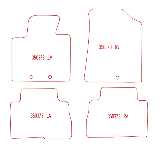 Automatten Kia Sorento (2013-2015)