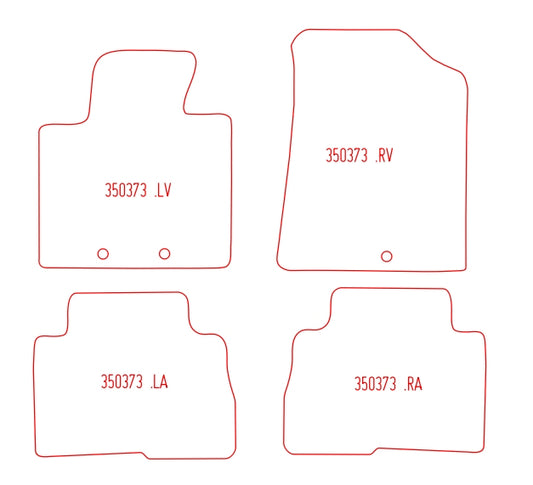 Automatten Kia Sorento (2013-2015)