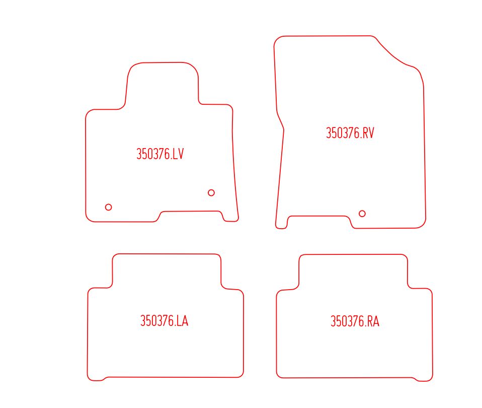 Automatten Kia Sorento (2020-Heden)