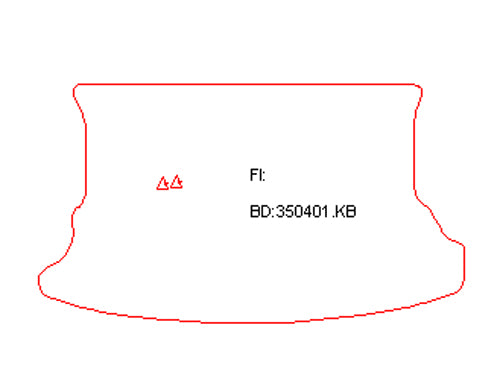 Kofferbakmat Kia Sportage (2004-2010)
