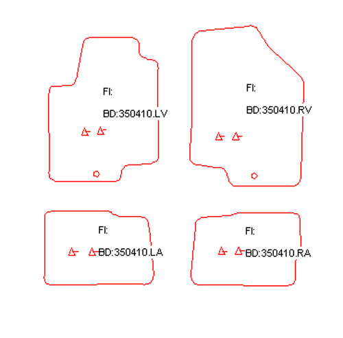 Automatten Kia Soul (2009-2013)