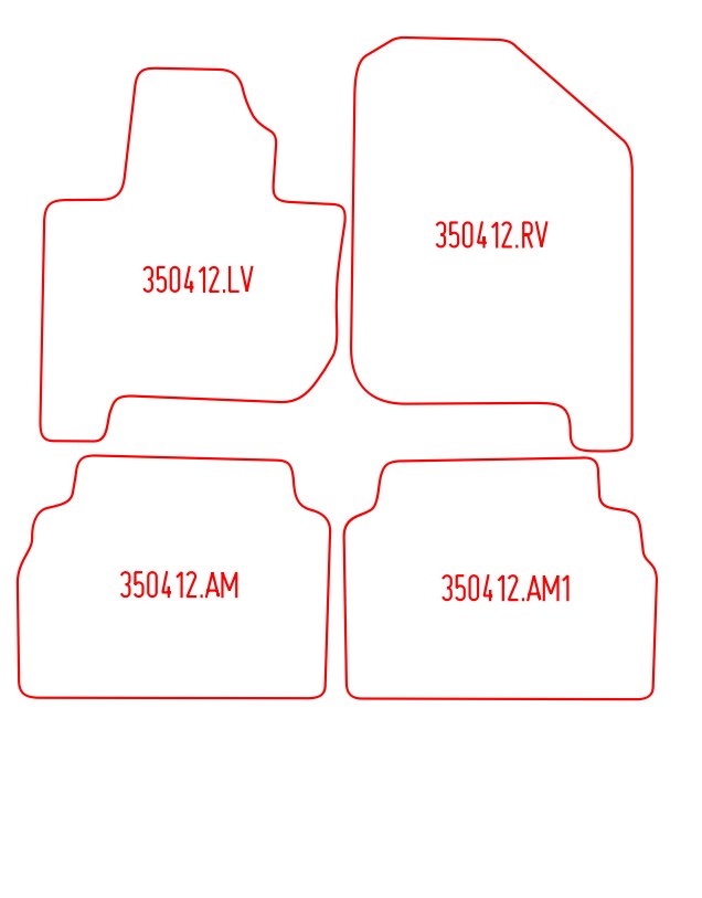 Automatten Kia Soul EV (2014-2020)