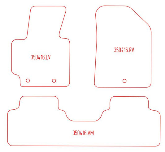 Automatten Kia Soul (2014-Heden)