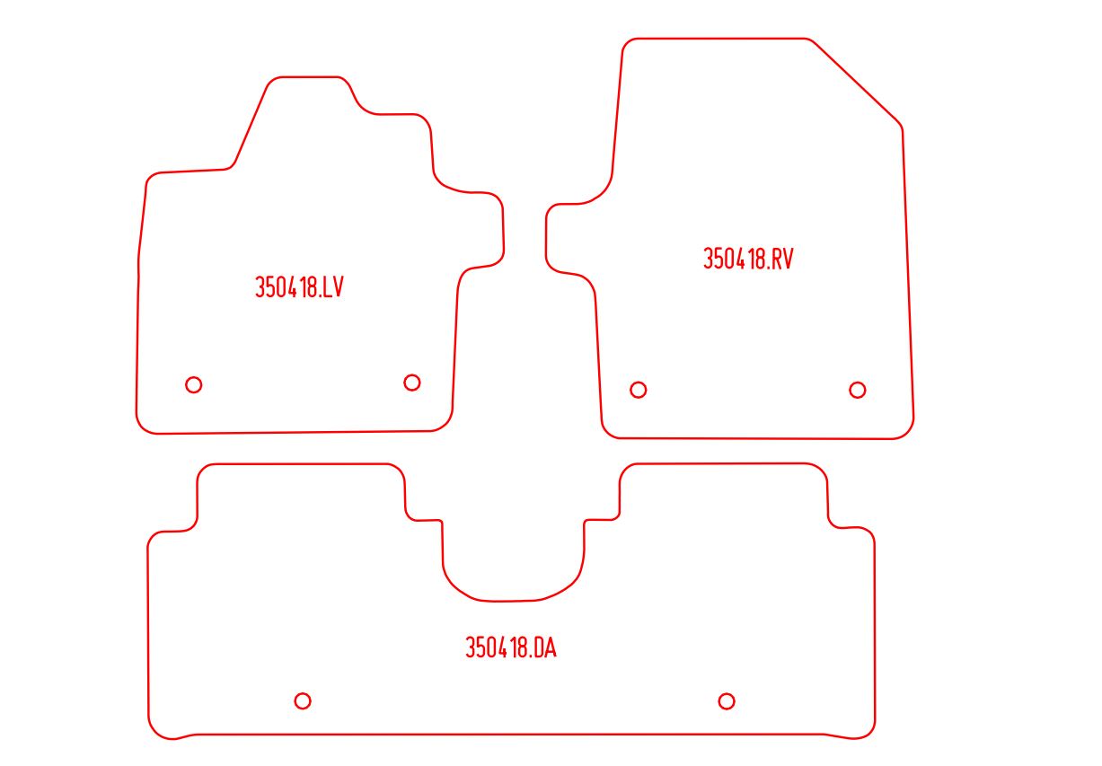 Automatten Kia EV6 (2021-Heden)