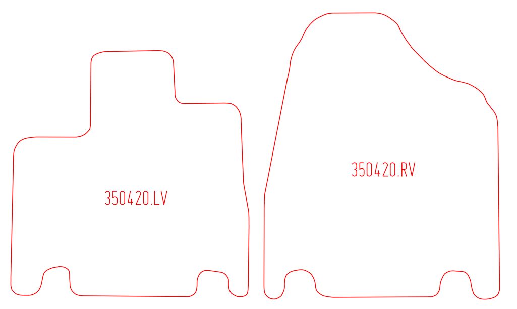 Automatten Kia Carnival (2006-2012)