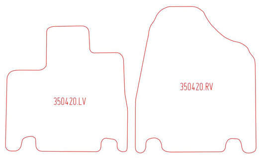 Automatten Kia Carnival (2006-2012)