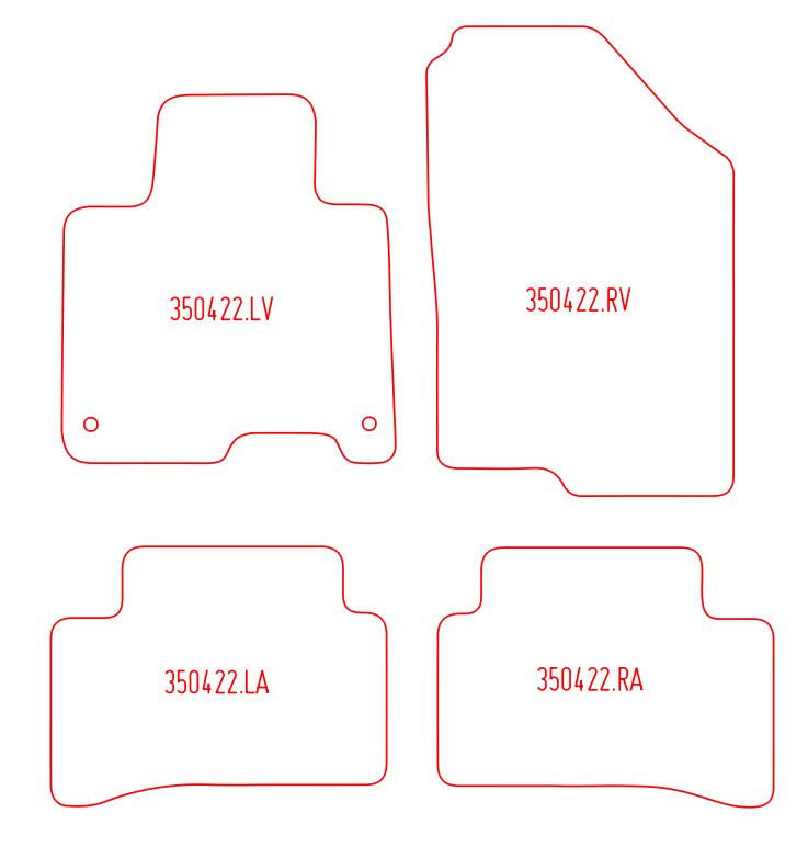 Automatten Kia Sportage (2021-Heden)