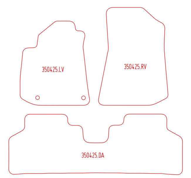 Automatten Kia Niro EV (2022-Heden)