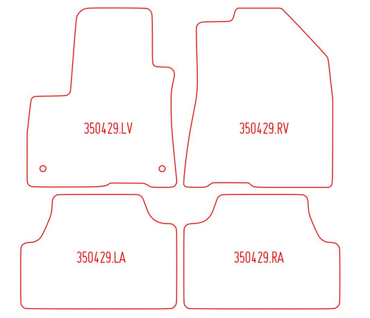 Automatten Kia e-Soul (2021-Heden)