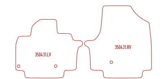 Automatten Kia EV9 (2023-Heden)
