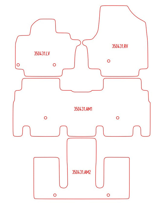 Automatten Kia EV9 (2023-Heden)