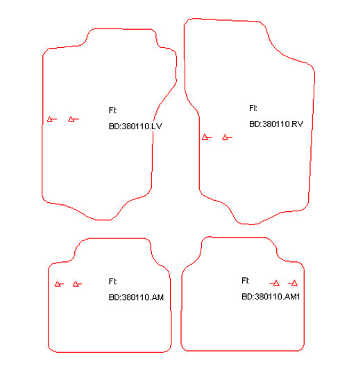 Automatten Lancia Dedra sedan / Dedra Station Wagon stationwagon / Dedra SW stationwagon (1998-1994)