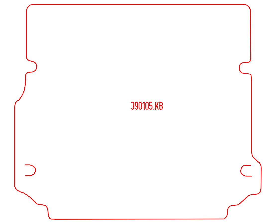 Kofferbakmat Land Rover Discovery III / Discovery IV (2010-2010)
