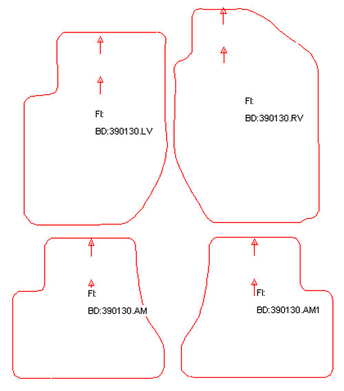 Automatten Land Rover Freelander (2002-2003)