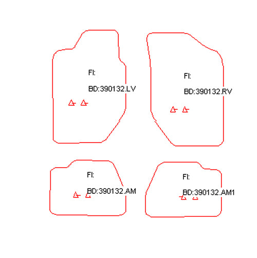 Automatten Land Rover Freelander (1998-2002)