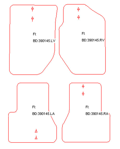 Automatten Land Rover Freelander (1998-2002)