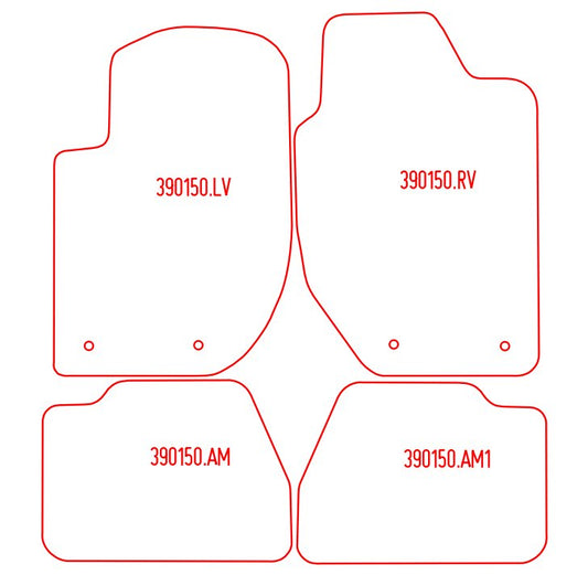 Automatten Land Rover Freelander (2003-2006)