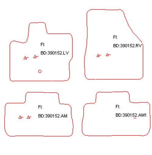 Automatten Land Rover Freelander (2007-2015)