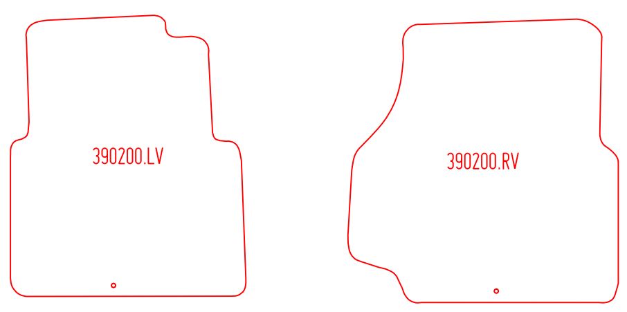 Automatten Land Rover Defender 90 (1991-2007)