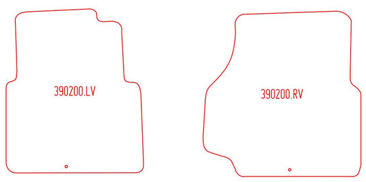 Automatten Land Rover Defender 90 (1991-2007)
