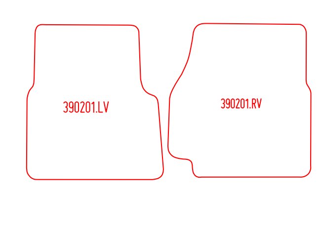 Automatten Land Rover Defender 110 / Defender 90 (2007-2020)