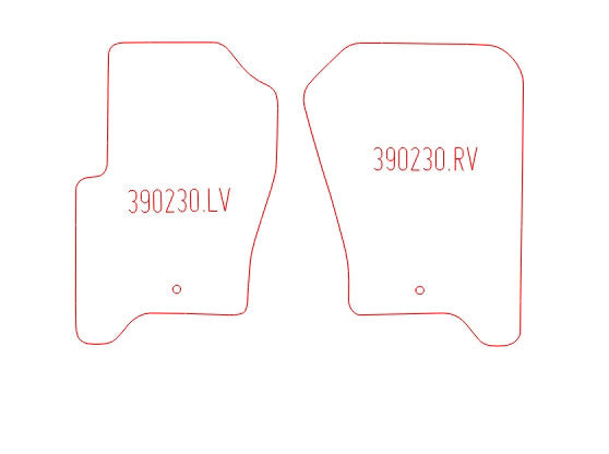 Automatten Land Rover Range Rover Sport (2009-2014)