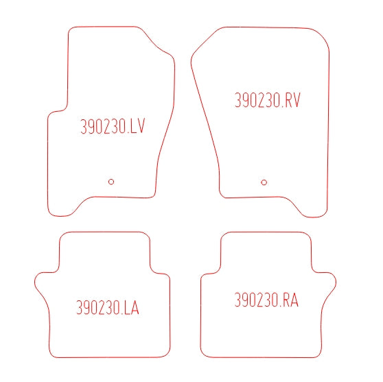 Automatten Land Rover Range Rover Sport (2009-2014)