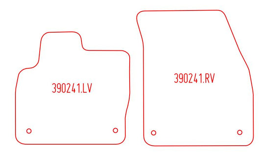 Automatten Land Rover Range Rover Evoque (2015-2019)