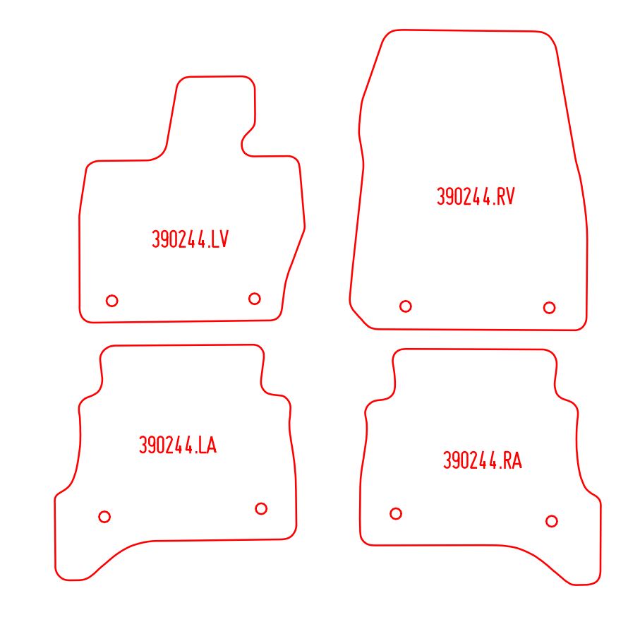 Automatten Land Rover Range Rover Sport (2022-Heden)