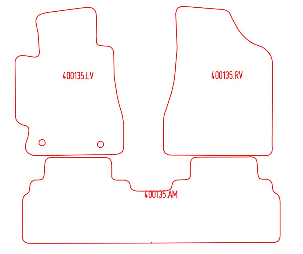 Automatten Lexus RX (1997-2003)