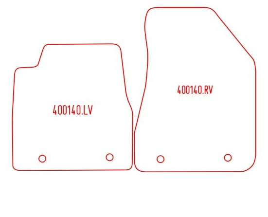 Automatten Lexus RX (2003-2009)