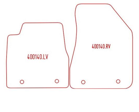 Automatten Lexus RX (2003-2009)