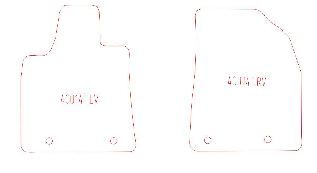 Automatten Lexus RX (2009-2015)