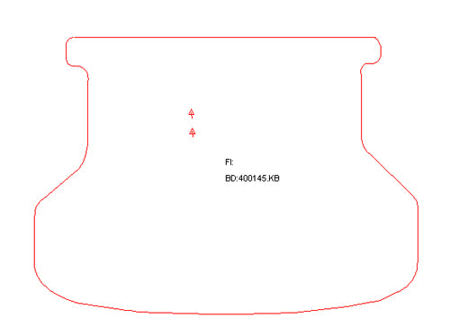 Kofferbakmat Lexus LS (1995-1995)
